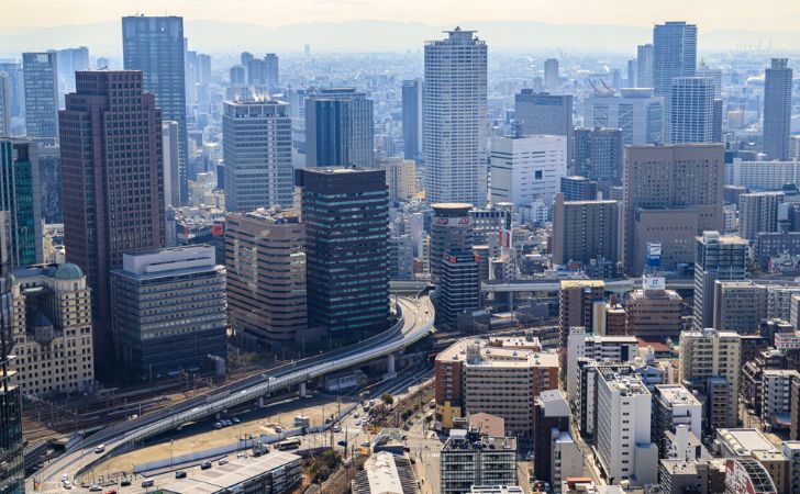 大阪梅田の景色